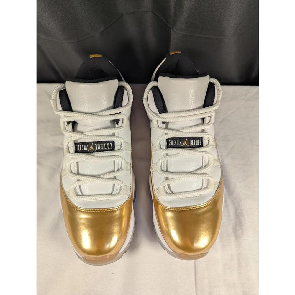 Air Jordan 11 Retro Low Closing Ceremony 528895-103 Sz 10 Olympic Gold W/Box